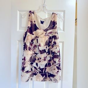 Tiered Front Ruffle Tank